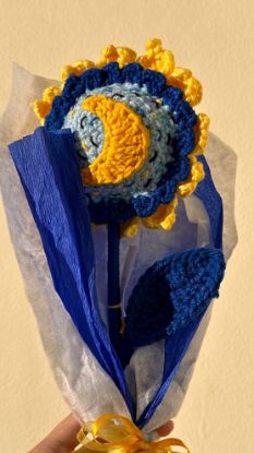 Imagen de Girasol noche estrellada de Van Gogh