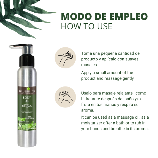 Imagen de Aceite Corporal Melisa Cítrico - 120ml