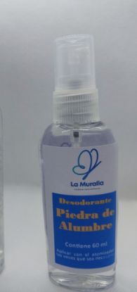 Imagen de Desodorante Piedra de Alumbre La Muralla 60 ml con atomizador