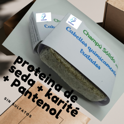 Imagen de Champú sólido La Muralla para cabellos químicamente tratados y anticaída
