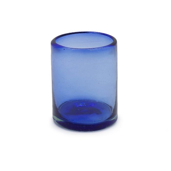 Imagen de VASOS VIDRIO SOPLADO ÍNDIGO
