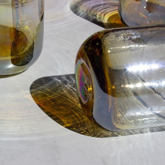 Imagen de VASOS VIDRIO SOPLADO IRIS