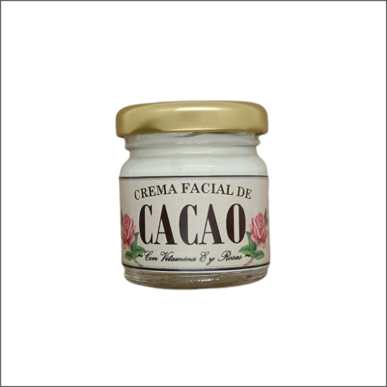 Imagen de Crema Facial Artesanal de Cacao (20 g)