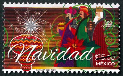 Imagen de Timbre postal: Navidad 2024