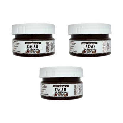 Imagen de Untable Artesanal de Cacao Pack 3 piezas (110 g cada una)