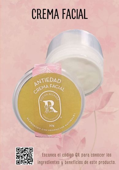 Imagen de CREMA FACIAL ANTIEDAD 30 GR