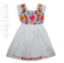 Imagen de Vestido infantil con tenangos (talla 10)