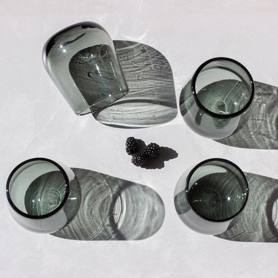 Imagen de SET DE VASOS PERA | "HUMO"