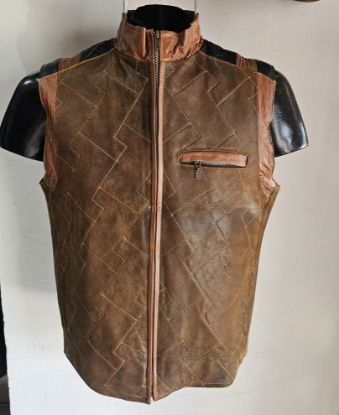 Imagen de Chaleco Piel Labrado