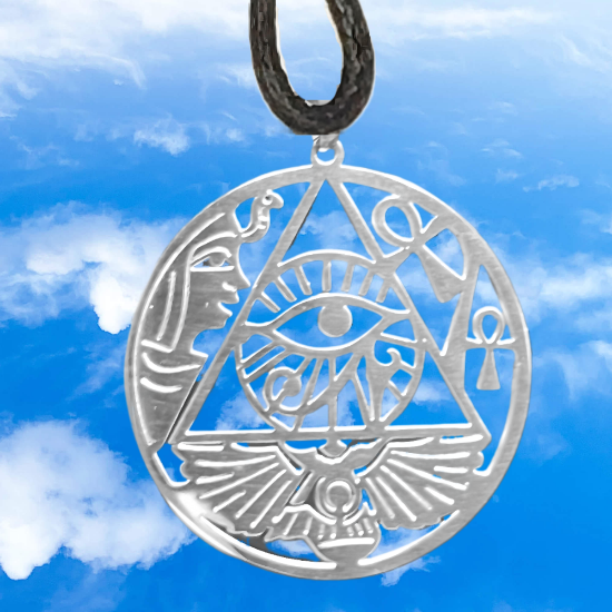 Imagen de Dije  Ank o Llave de la Vida con o sin  Ojo Horus  con o sin  5  Simbolos Poderoso Talisman Activado e n Collar o Llavero  + 6 Modelos para Escoger  x12egip
