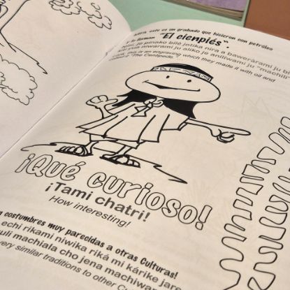 Imagen de Tarahumara libro COLOREA TU HISTORIA