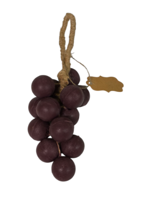 Imagen de Jabón artesanal de racimos de uvas.