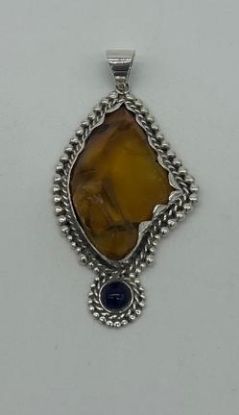 Imagen de DIJE AMBAR AMATISTA