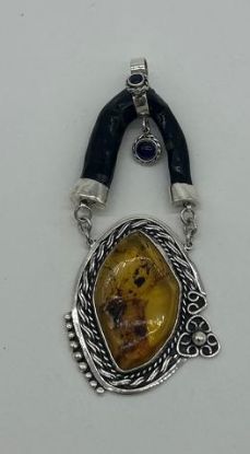 Imagen de DIJE CORAL Y AMBAR