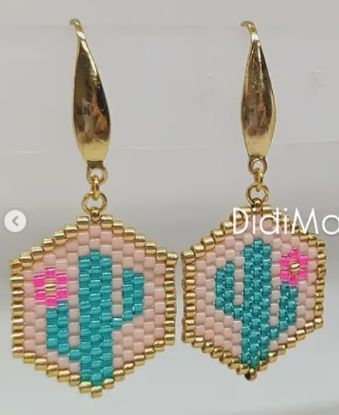 Imagen de ARETES HEXA CACTUS