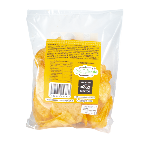 Imagen de Gusipaps Papas Fritas sabor Gusanito de Maguey Casa Culinaria 6 pack