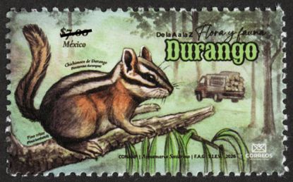 Imagen de Timbre Postal "De la A a la Z Flora y Fauna de México, Baja California Sur"