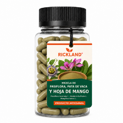 Imagen de PASIFLORA, PATA DE VACA Y HOJA DE MANGO – 90 CÁPSULAS
