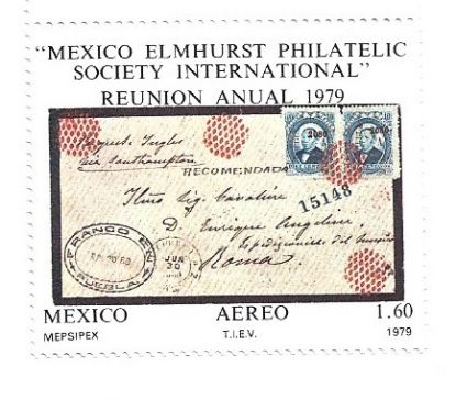Imagen de ESTAMPILLA REUNION ANUAL MEPSI EN MEXICO 1979