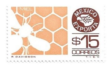 Imagen de SERIE MEXICO EXPORTA $15.00 MIEL 8VA NUEVA