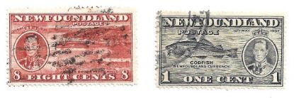 Imagen de ESTAMPILLAS DE TERRANOVA BRITANICA NEWFOUNLAND CORONACION JORGE VI 1937