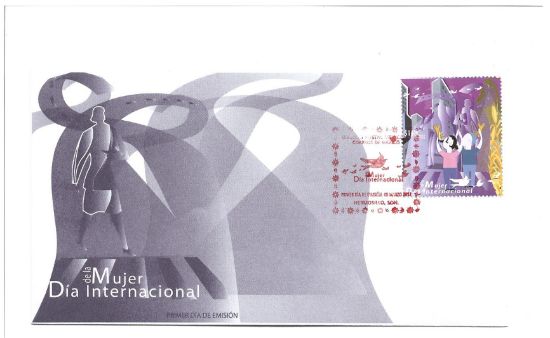 Imagen de SOBRE MEXICO PRIMER DIA DE EMISION DIA INTERNACIONAL DE LA MUJER 2012