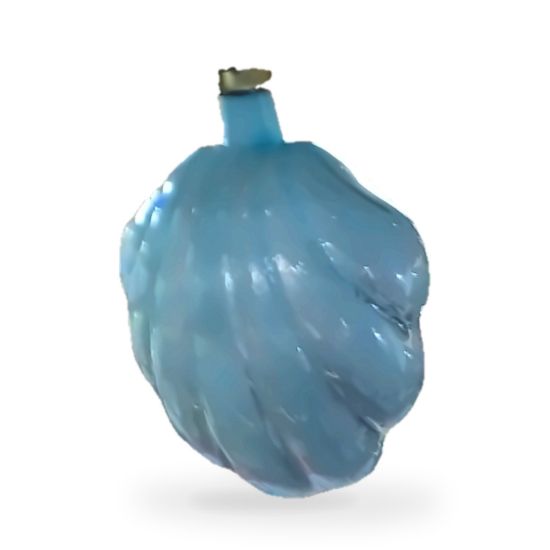 Imagen de Adorno colgante de concha azul