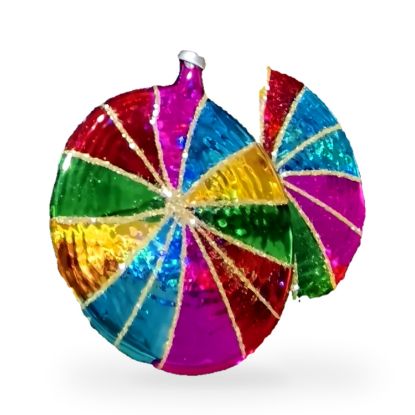 Imagen de Docena de adornos planos multicolor