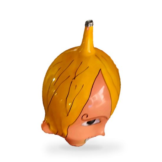 Imagen de Adorno de personaje de pelo amarillo
