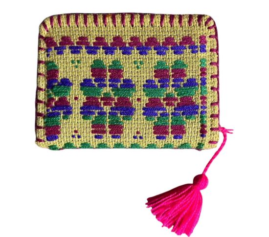 Imagen de Cartera chica artesanal de un cierre 