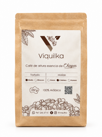 Imagen de Café de altura Viquilka 250gr molido