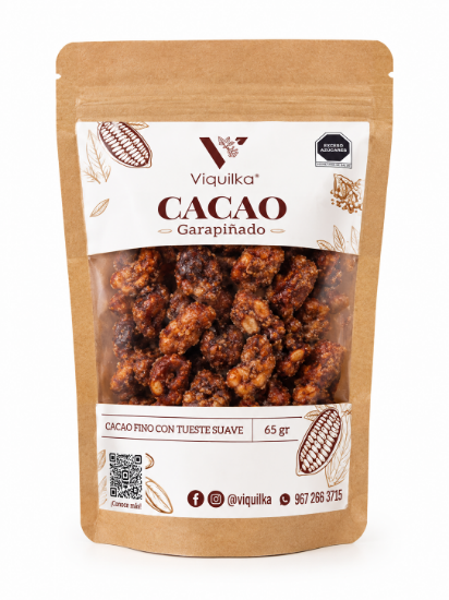 Imagen de Cacao garapiñado Viquilka