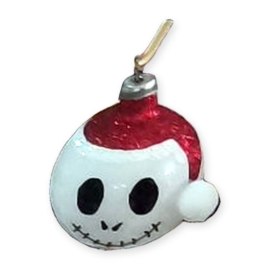 Imagen de Docena de esferas panda navideño